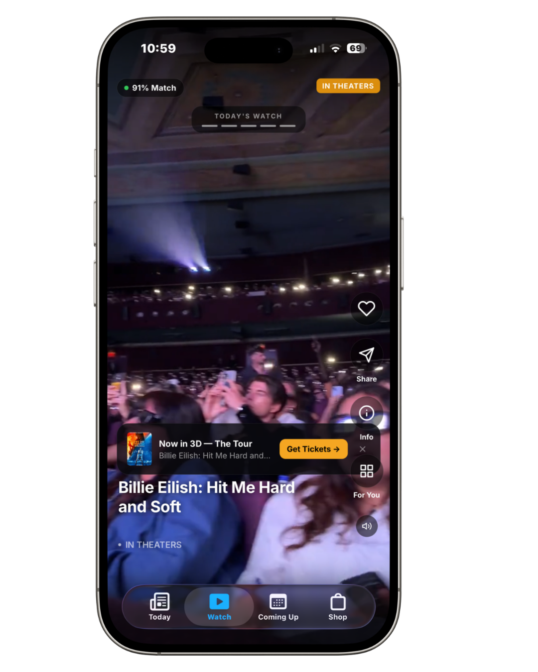 App screen